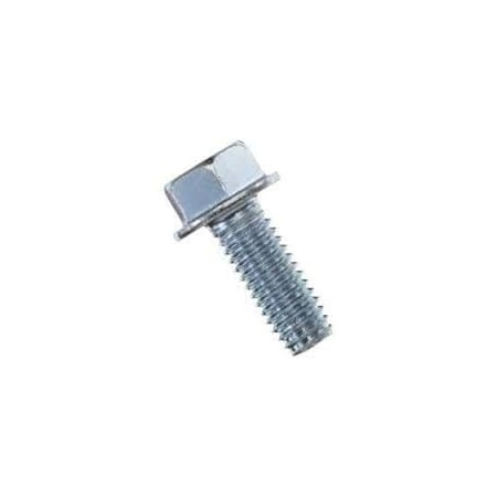 Newport Fasteners Thread Forming Screw, 1/4"-20 x 5/8 in, Zinc Plated Steel Hex Head Hex Drive, 2500 PK 131501-2500